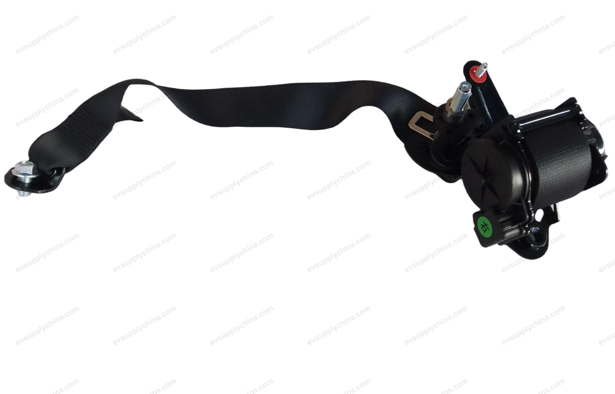 Right Rear Seatbelt Assembly - Deep Black 5 — Denza D9